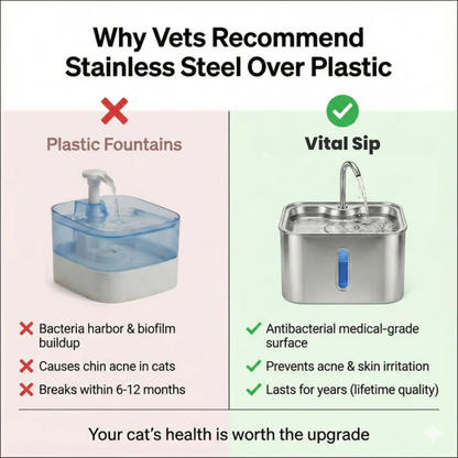 VitalSip Cat Water Fountain